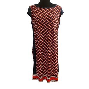 Michael Michael‎ Kors Slinky Sheath Dress with Cap Sleeves Size L NWT